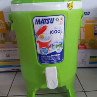 Bình đá Icool 6 lít Duy Tân