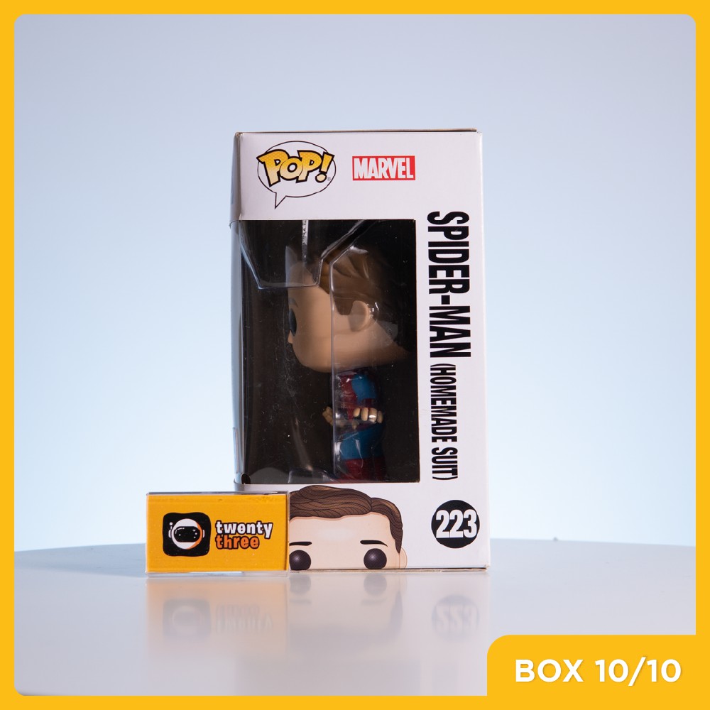 Mô hình đồ chơi  Funko Pop •  Spider-man Homemade Suit (Walmart) 223 • Spider-man Homecoming