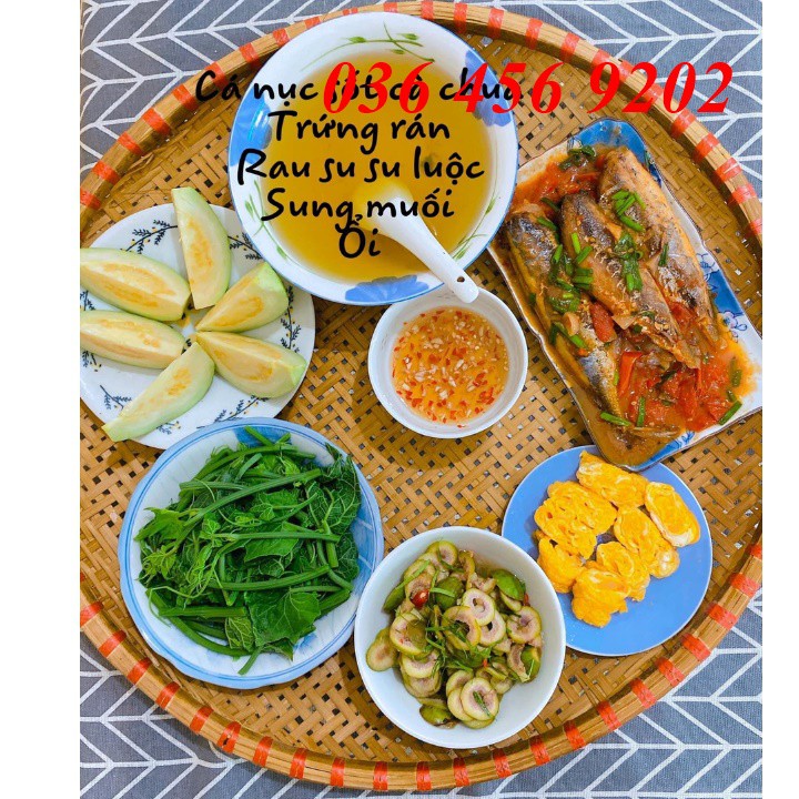 Mẹt tre, mẹt trang trí nhà hàng, đồ chơi múa hát mầm non full size Phương Vy Decor