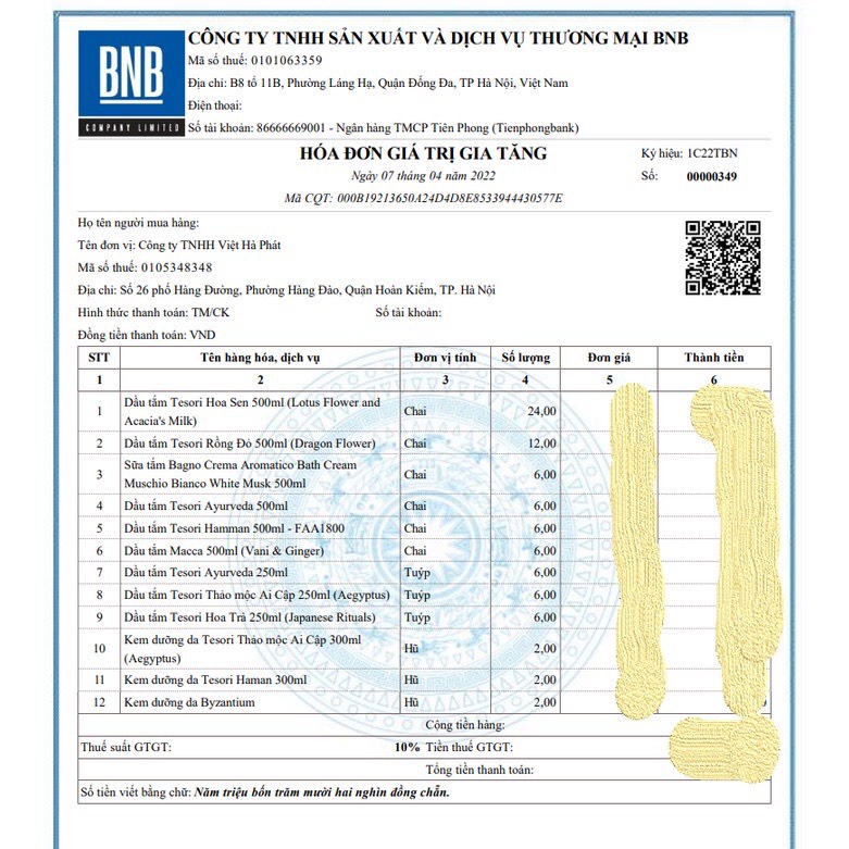 Sữa tắm nước hoa cao cấp Tesori Thảo Mộc 500ml cung cấp độ ẩm, cân bằng độ pH, lưu hương 8 tiếng Linh Giang chính hãng