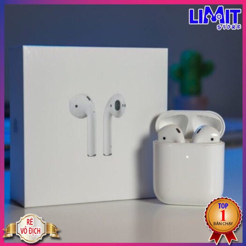 Tai Nghe Bluetooth Ap2, tai nghe không dây có mic Định vị - Đổi tên. Bh 6 tháng