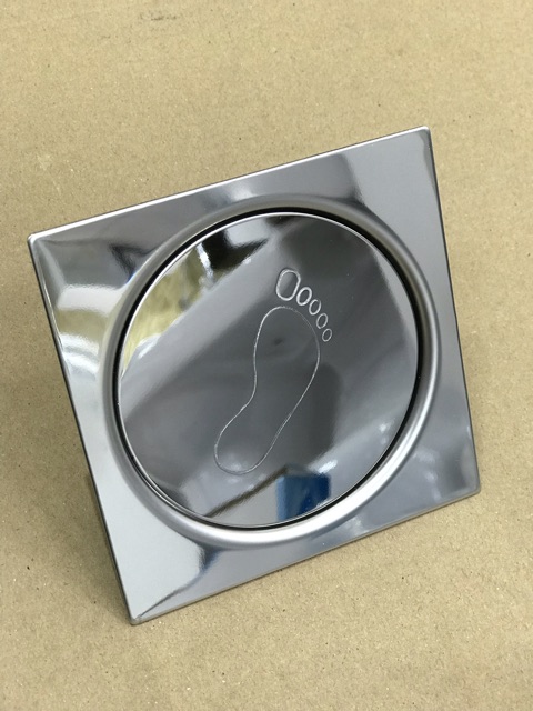 PHỄU THOÁT SÀN ĐẠP CHÂN 10 x 10 CHỐNG HÔI CÔN TRÙNG DÙ LÀ NHỎ NHẤT