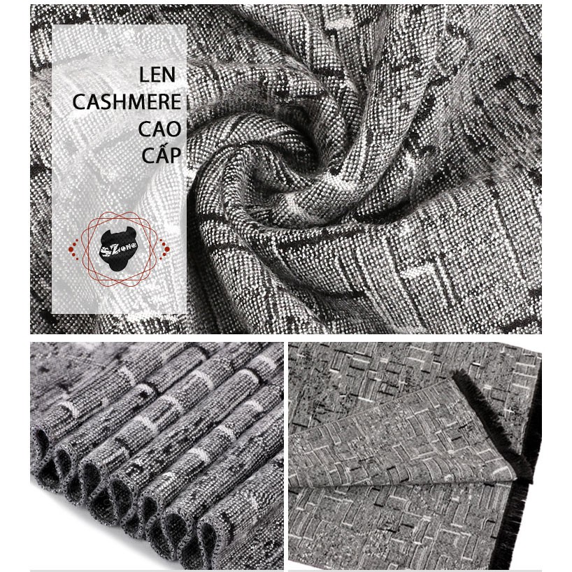 Khăn len nam hàn quốc CASHMERE SZone  Hot thu đông