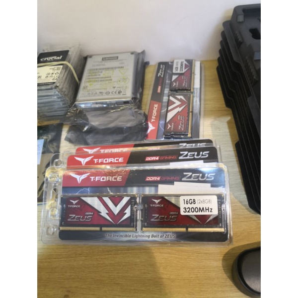 Bộ nhớ RAM Laptop DDR4 TeamGroup Zeus 3200Mhz -16Gb / 32GB (2x16) kit