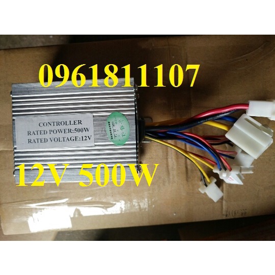 Combo chế xe điện motor giảm tốc 12v 350w chân ga, động cơ giảm tốc 12V 350W làm xe điện