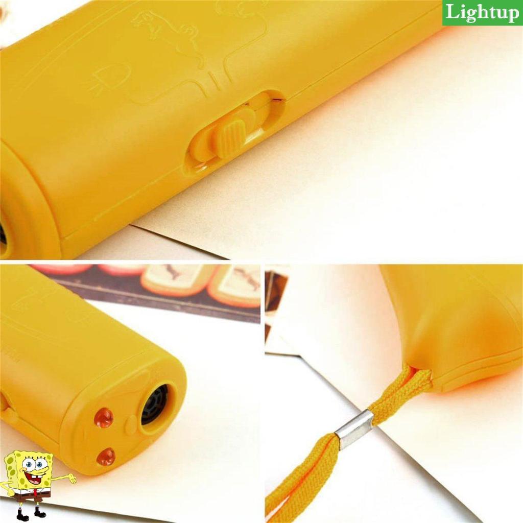 Thiết bị huấn luyện thú cưng có đèn LED chống sủa Máy báo chó siêu âm ngừng sủa