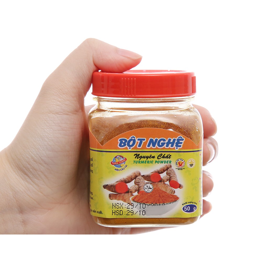 [Freeship] Bột NGHỆ Thiên Thành - Hủ 50gr