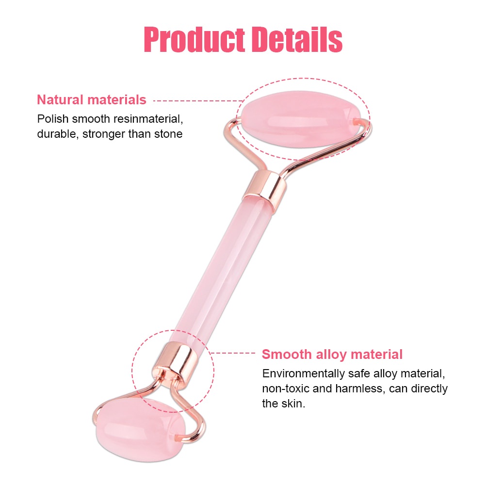 Cây Lăn Mát Xa Mặt Bằng Nhựa Resin Loại Bỏ Nếp Nhăn Làm Thon Gọn Mặt Chống Cellulite P00219