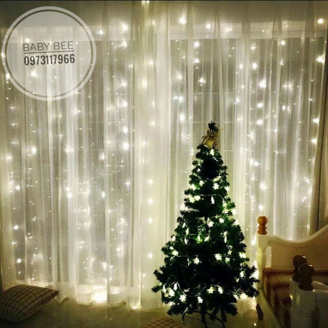 Đèn Led Rèm 3Mx3M 10 Dây 300 Bóng