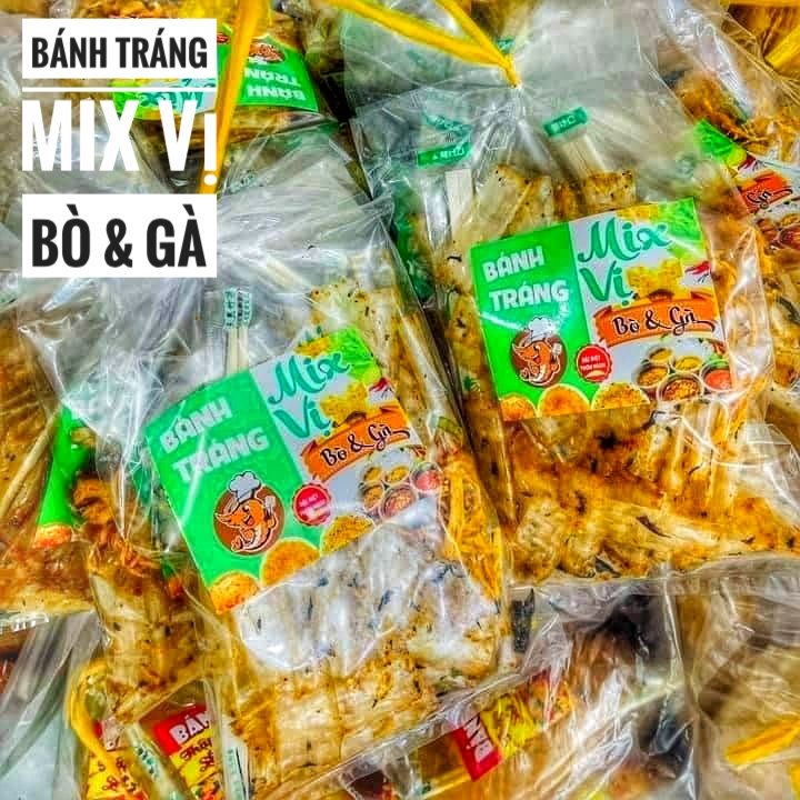 Bánh Tráng Mix Vị Bò &amp; Gà