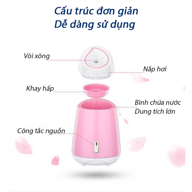 [Hot 2022]] Máy Xông Mặt Hoa Quả MAGIC BULLET - Phun Sương Tinh Dầu, Chanh, Xả, Gừng - Cung Cấp Độ Ẩm Chăm Sóc Da