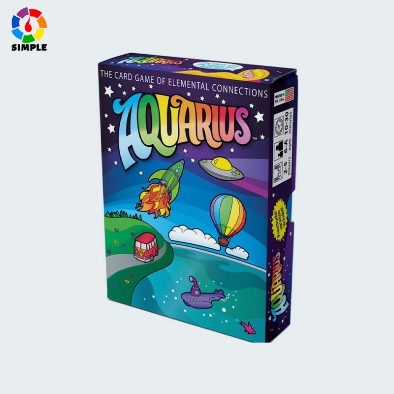 Bộ trò chơi Boardgame AQUARIUS năm yếu tố thần kỳ về 5 nguyên tố vũ trụ NoBrand