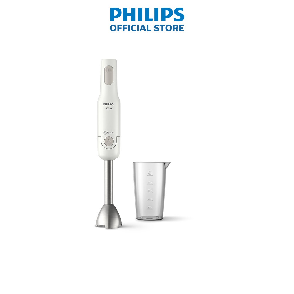 Máy Xay Cầm Tay Philips Promix HR2534 650W Thanh Kim Loại - Hàng Chính Hãng