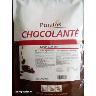 Puratos - Socola dạng nut 65% loại 1kg