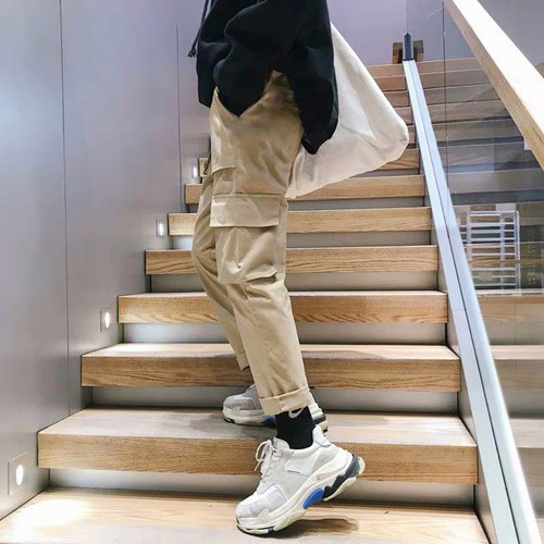 Quần kaki túi hộp