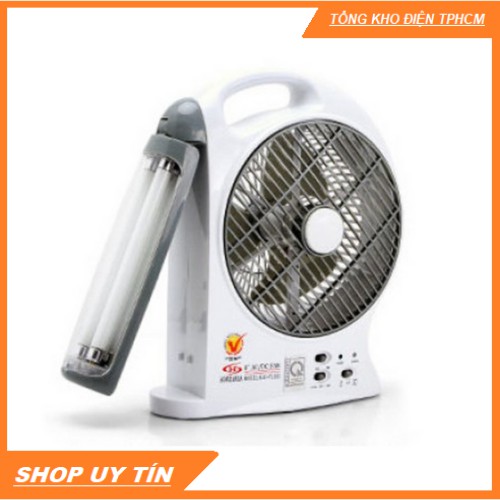 🚚 FREE SHIP 🚚 Quạt tích điện honjianda 2 bình ắc quy HJD-FL 203