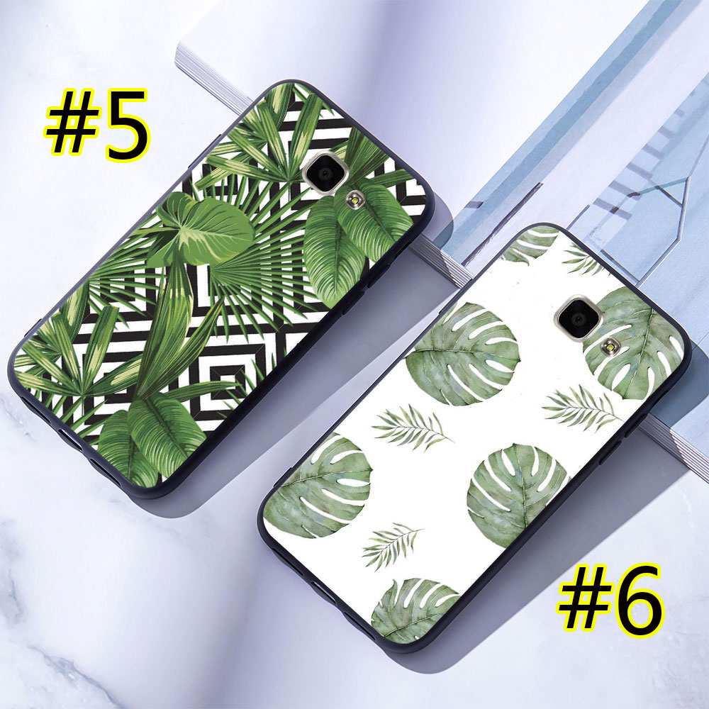Ốp điện thoại Silicon mềm in hình hoa lá dễ thương cho Samsung Galaxy A5/A7 2015/2016/2017 | BigBuy360 - bigbuy360.vn