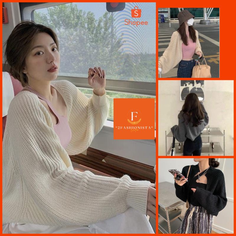 ÁO KHOÁC Cardigan len dày qc phối cả vũ trụ - 2FASHIONISTA