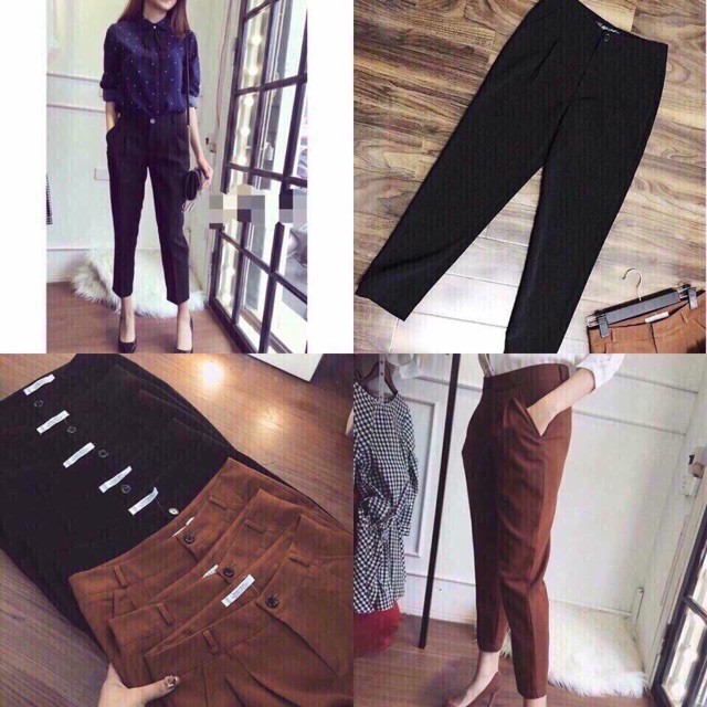 Quần baggy vải tuyết mưa