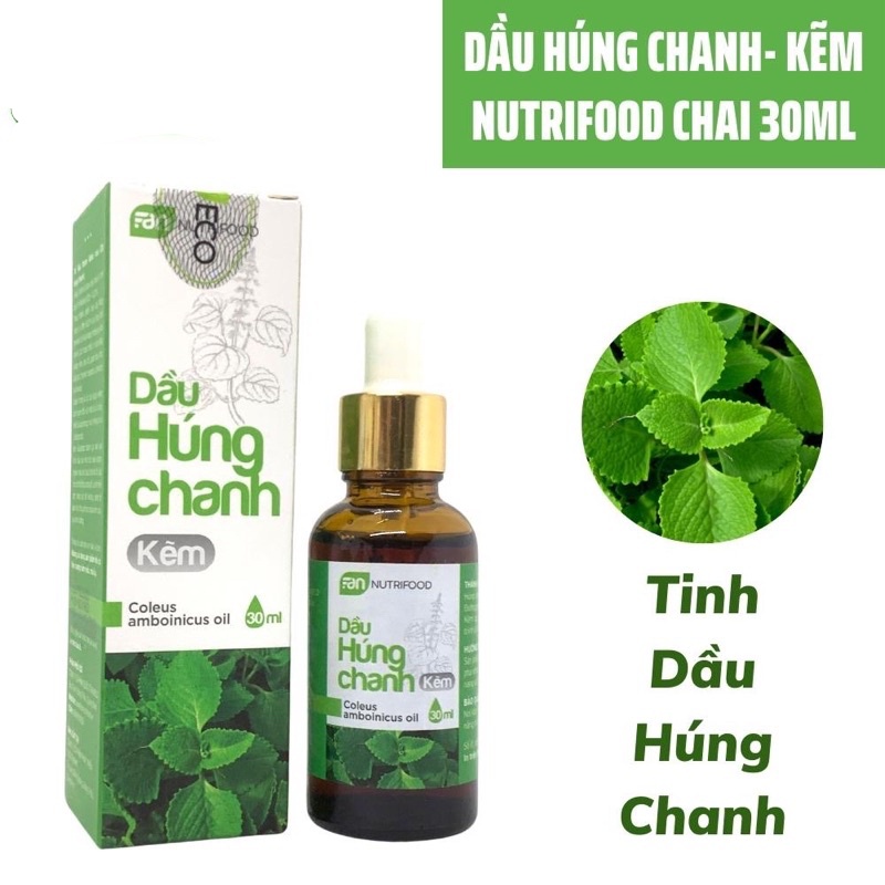 DẦU HÚNG CHANH KẼM FANECO, DẦU HÚNG CHANH 30ml [CHÍNH HÃNG]