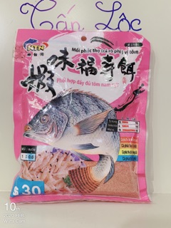 Mồi Câu Cá Rô Phi Vị Gan Và Vị Tôm