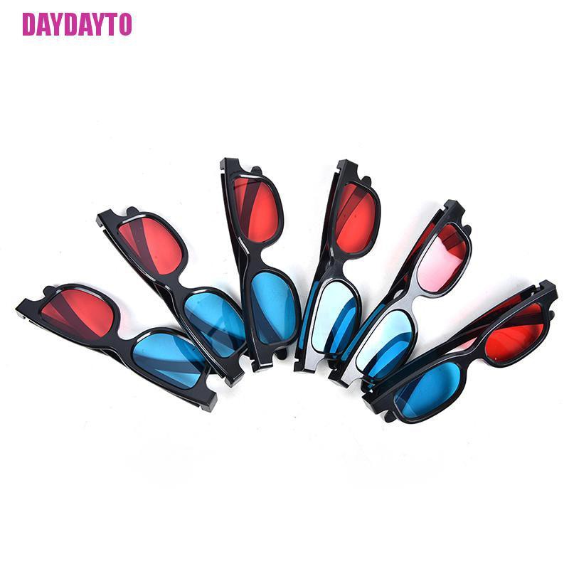 Mắt kính 3D xanh đỏ dùng xem phim DVD chất lượng