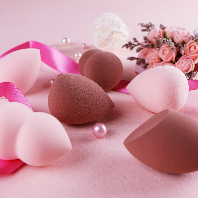 [Hàng mới về] Mút xốp trứng trang điểm hình giọt nước đánh phấn nền làm đẹp cho nữ