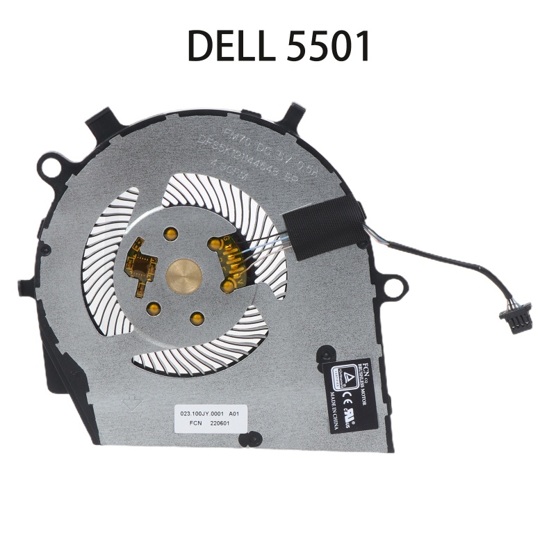 Quạt Tản Nhiệt Bằng Đồng Cho Laptop DellLatitude 5501 DC28000NXSL