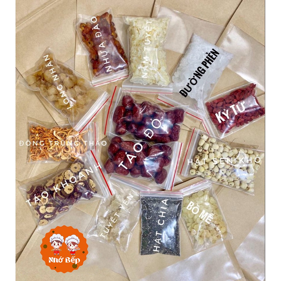 Chè Dưỡng Nhan Tuyết Yến ( SET LỚN ) Tặng Kèm Công Thức Nấu - NHỚ BẾP | BigBuy360 - bigbuy360.vn