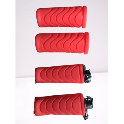 BỘ GÁC CHÂN TRƯỚC VÀ SAU DÙNG CHO XE SỐ NHIỀU MÀU - KIỂU WAVE S110