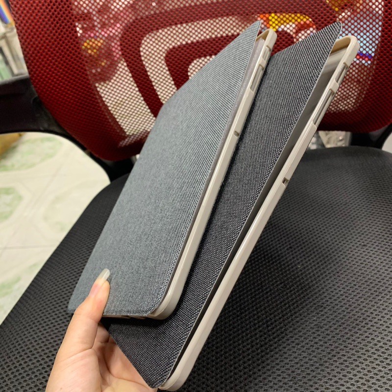 Bao da samsung Tab S2 T815 case dẻo, bên ngoài kiểu vải