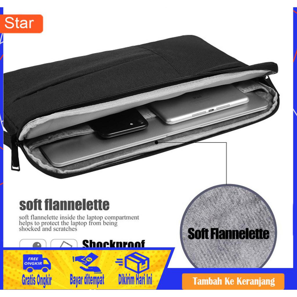 Túi Đựng Laptop Chống Thấm Nước Màu Đen Xk2229 Kích Thước 14 Inch | BigBuy360 - bigbuy360.vn