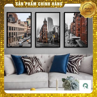 🔥hot deal🔥 tranh canvas cao cấp ly góc phố chiều cv-018