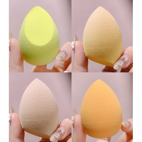 [FREE SHIP]Set 4 Mút Trang Điểm Hình Quả Trứng Nhiều Màu Sắc Sử Dụng Ướt Và Khô - Có hộp đựng | BigBuy360 - bigbuy360.vn