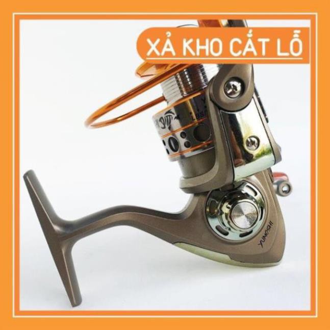 [SALE]  Máy Câu Cá Yomoshi LC Kim Loại 3000-7000 ( TẶNG CƯỚC CACBON SHIMANO ) MÁY CÂU CÁ MÁY ĐỨNG YOMOSHI LC