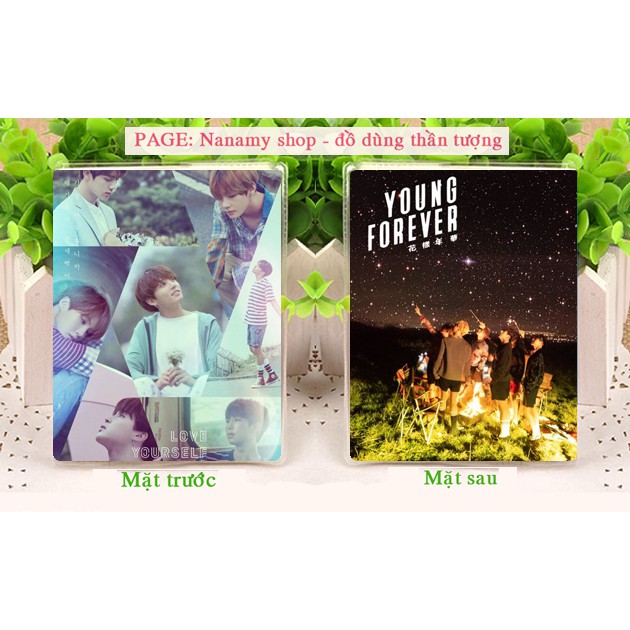 SỔ TAY BTS VÀ THÀNH VIÊN  - có in theo yêu cầu