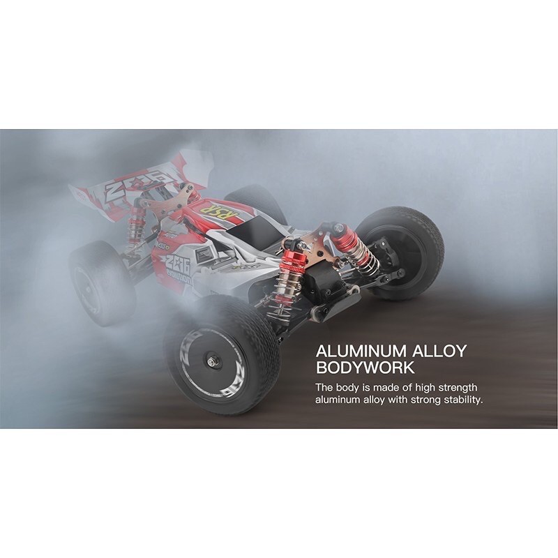 WLTOYS 144001 - Xe ô tô địa hình điều khiển từ xa tốc độ cao Xe Wltoys XK 144001 4WD 1/14 60km/h 2.4Ghz