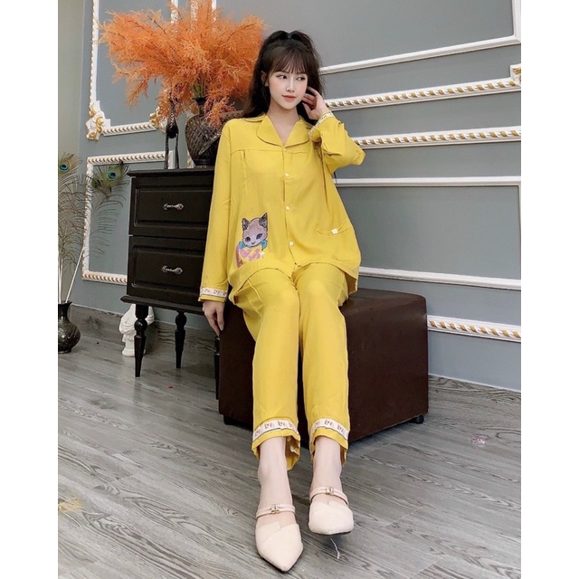 Bộ bầu 2in1 pizama siêu xinh cho mẹ bầu