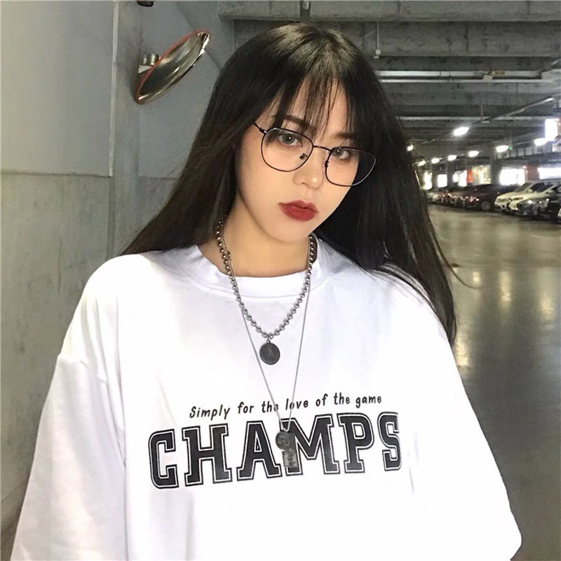 Áo thun nữ unisex form rộng, áo phông nữ unisex tay lỡ GTM