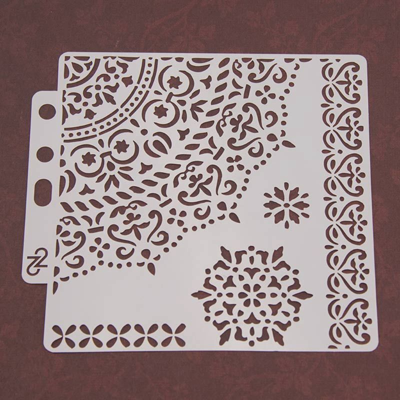 Khuôn vẽ trang trí tường xinh xắn tiện dụng