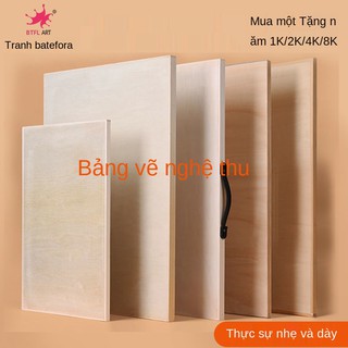 ♘❡4 mở bảng vẽ phác thảo A1 rắn mỏng 4K linden bằng gỗ nghệ thuật A3