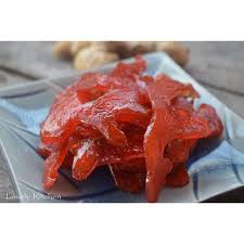 Mứt gừng đỏ gói 1kg