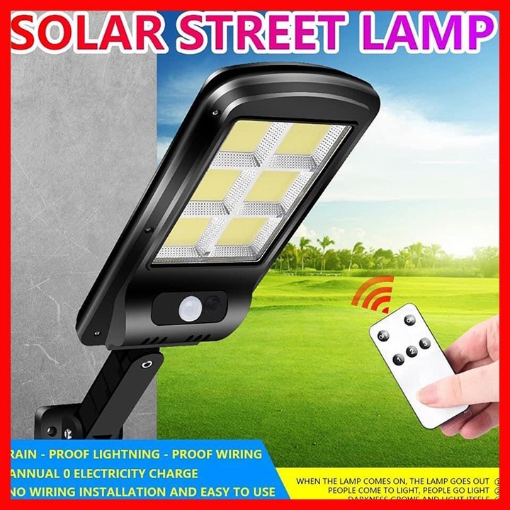 Đèn đường năng lượng mặt trời 6 bóng Solar Street Lamp