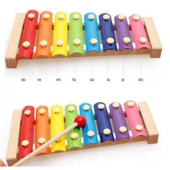 [FREESHIP❤️] Nhạc cụ Đàn Gõ Xylophone 8 Thanh Cho Bé