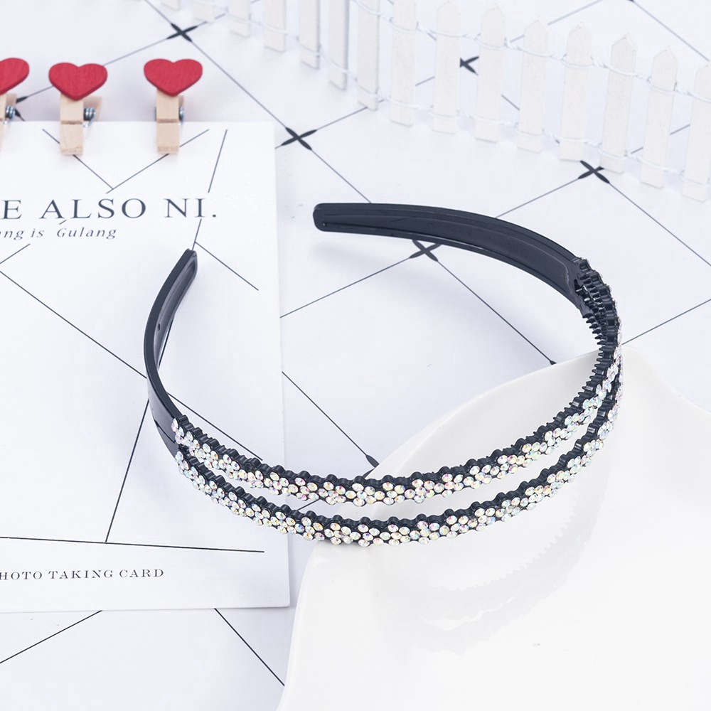 Cài tóc đính đá thanh lịch cho nữ