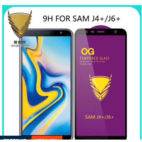 Kính cường lực OG Samsung J4 Plus/ J6 Plus Siêu Chịu Lực Khoan Không Thủng