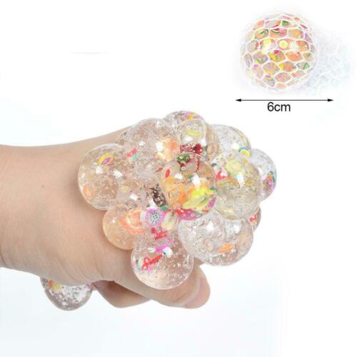 Non-toxic Stress Relief Toy Đồ chơi nắn bóp dạng lưới hình chùm nho giảm căng thẳng tiện lợi