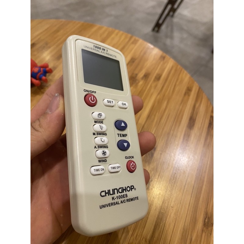 Khiển điều hoà đa năng CHUNGHOP K-100ES