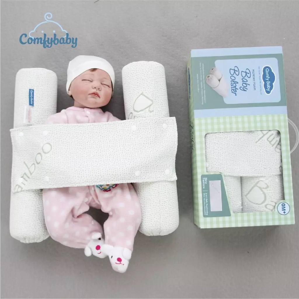 GỐI CHẶN SỢI TRE BAMBOO COMFYBABY ( KÈM ĐAI )