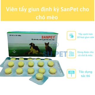 01 Viên sổ giun sán cho chó mèo